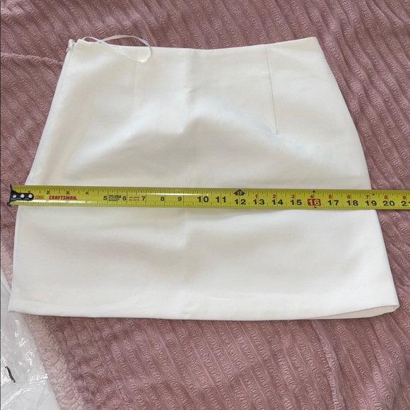 Commense White Button Down Shirt Dress size: S NWT. - Picture 15 of 15